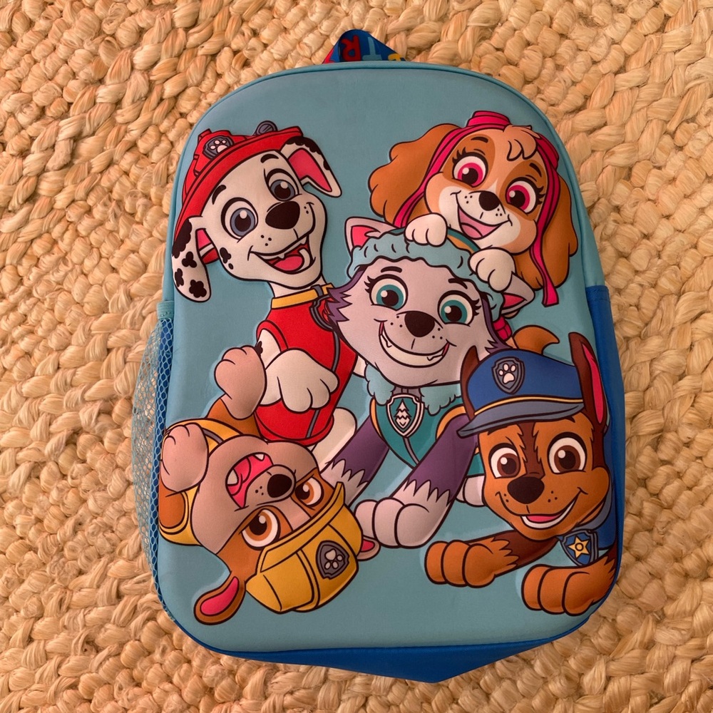 NWT Kids Paw Patrol Backpack.